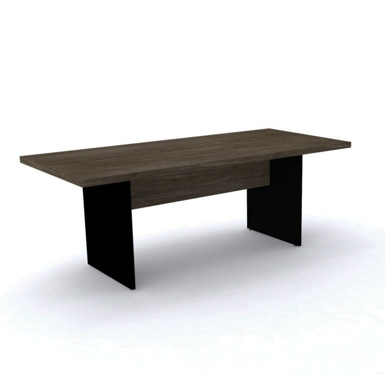 Mesa de reunião retangular