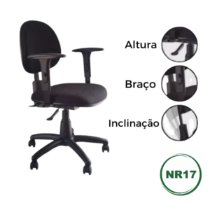 Cadeira Executiva Back System NR17