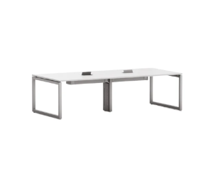 Mesa reta de reunião